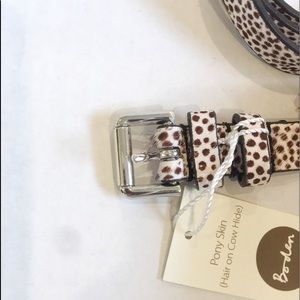 Boden | NWT Genuine Cowhide Leather Belt
